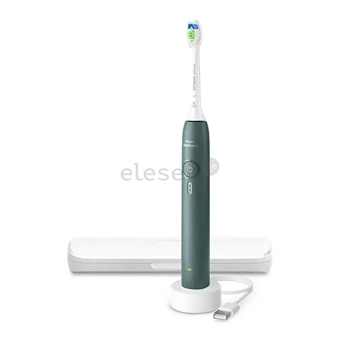 Philips Sonicare 3100 Series, žalias - Elektrinis dantų šepetėlis