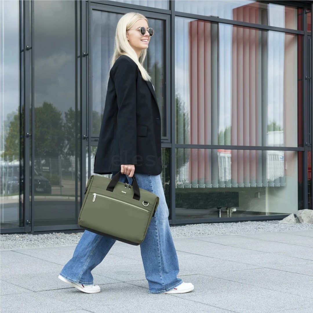 Hama Ultimate, 14,1'', sage green - Notebook bag