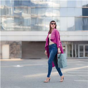 Hama Ultimate, 16,2'', grey blue - Notebook backpack