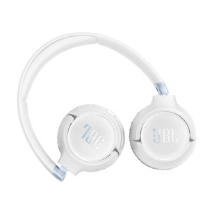 JBL Tune 680NC, baltos - Belaidės ausinės