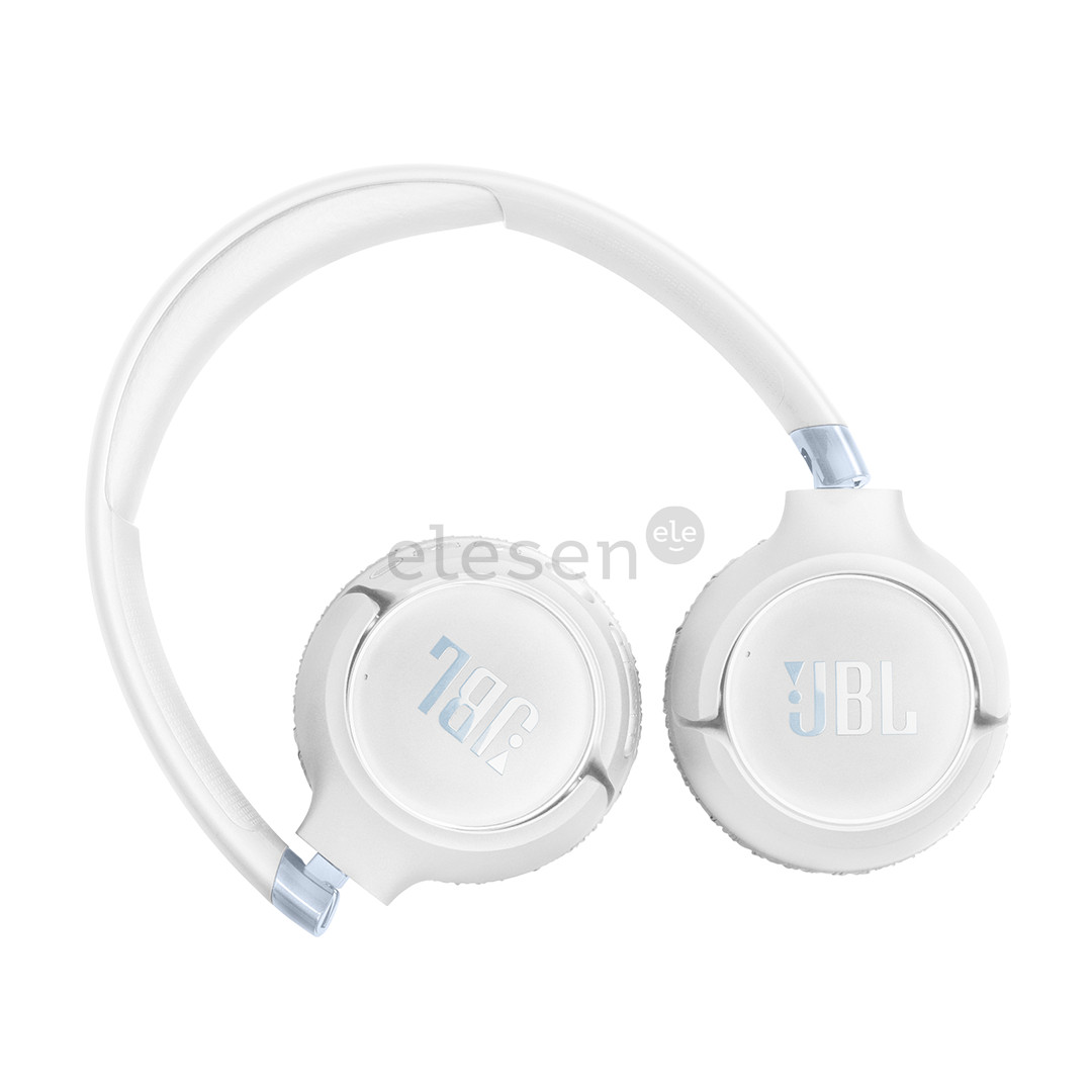 JBL Tune 680NC, baltos - Belaidės ausinės