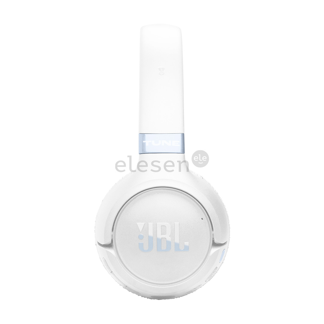 JBL Tune 680NC, baltos - Belaidės ausinės