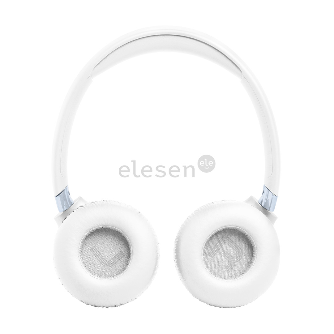 JBL Tune 680NC, baltos - Belaidės ausinės