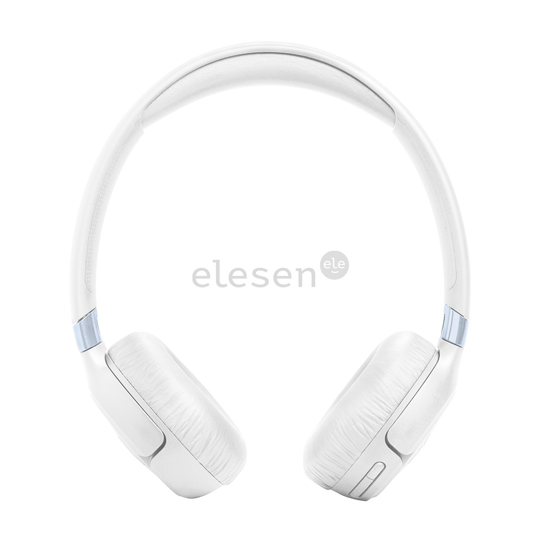 JBL Tune 680NC, baltos - Belaidės ausinės