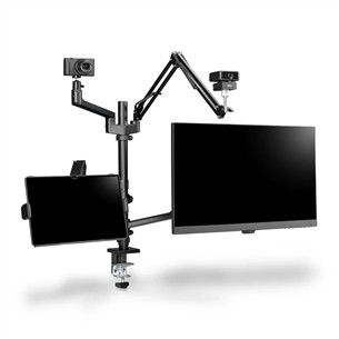 Hama Monitor Holder for Streaming Setup, 13-32'', black - Monitor stand