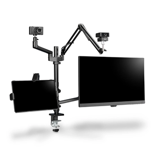 Hama Monitor Holder for Streaming Setup, 13-32'', black - Monitor stand