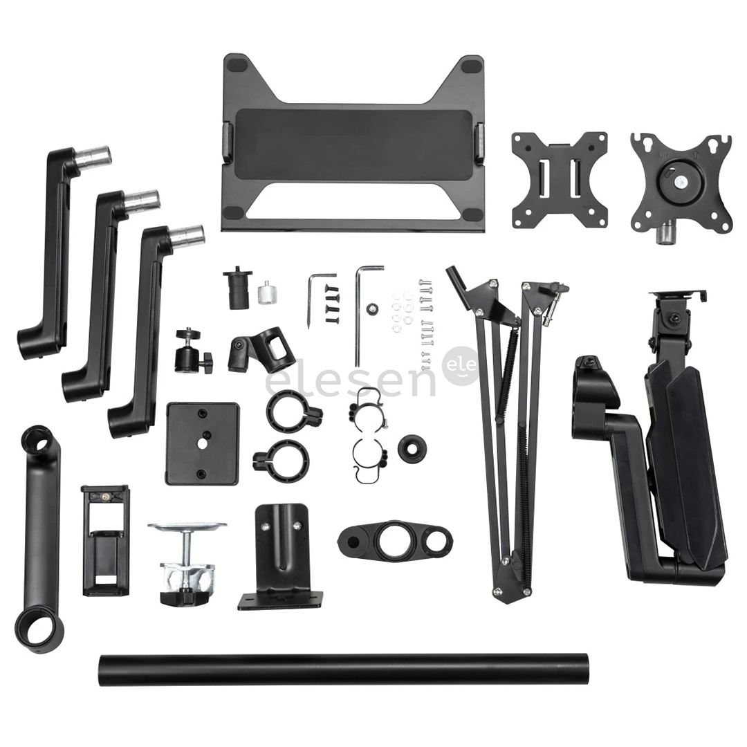 Hama Monitor Holder for Streaming Setup, 13-32'', black - Monitor stand