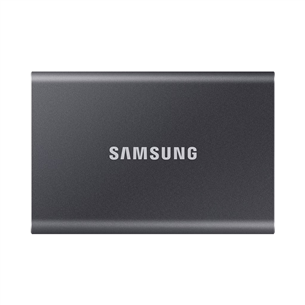Samsung Portable SSD T7, 4 TB, USB 3.2 Gen 2, gray - External SSD MU-PC4T0T/WW