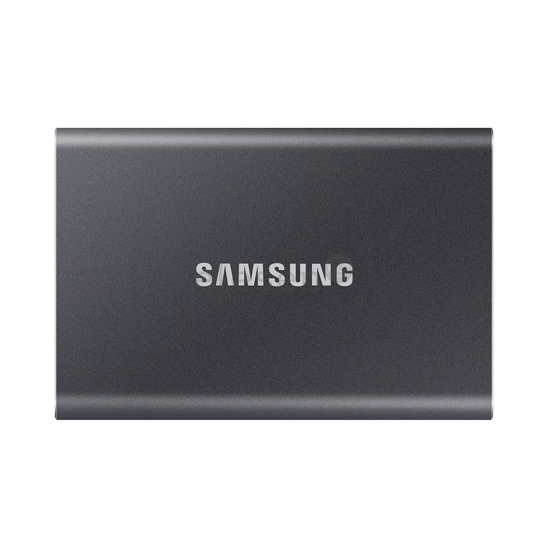 Samsung Portable SSD T7, 4 TB, USB 3.2 Gen 2, gray - External SSD