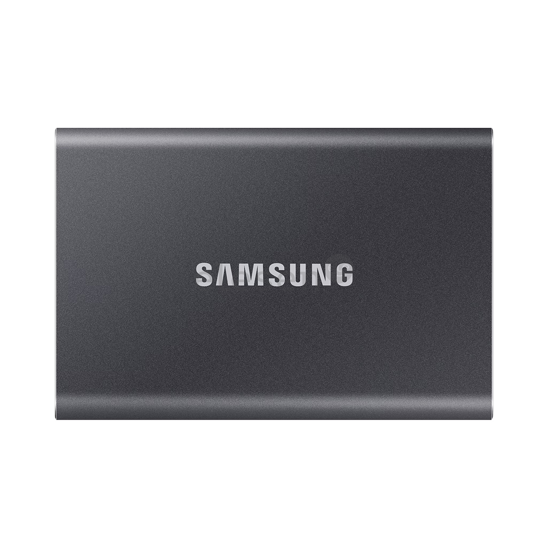Samsung Portable SSD T7, 4 TB, USB 3.2 Gen 2, gray - External SSD