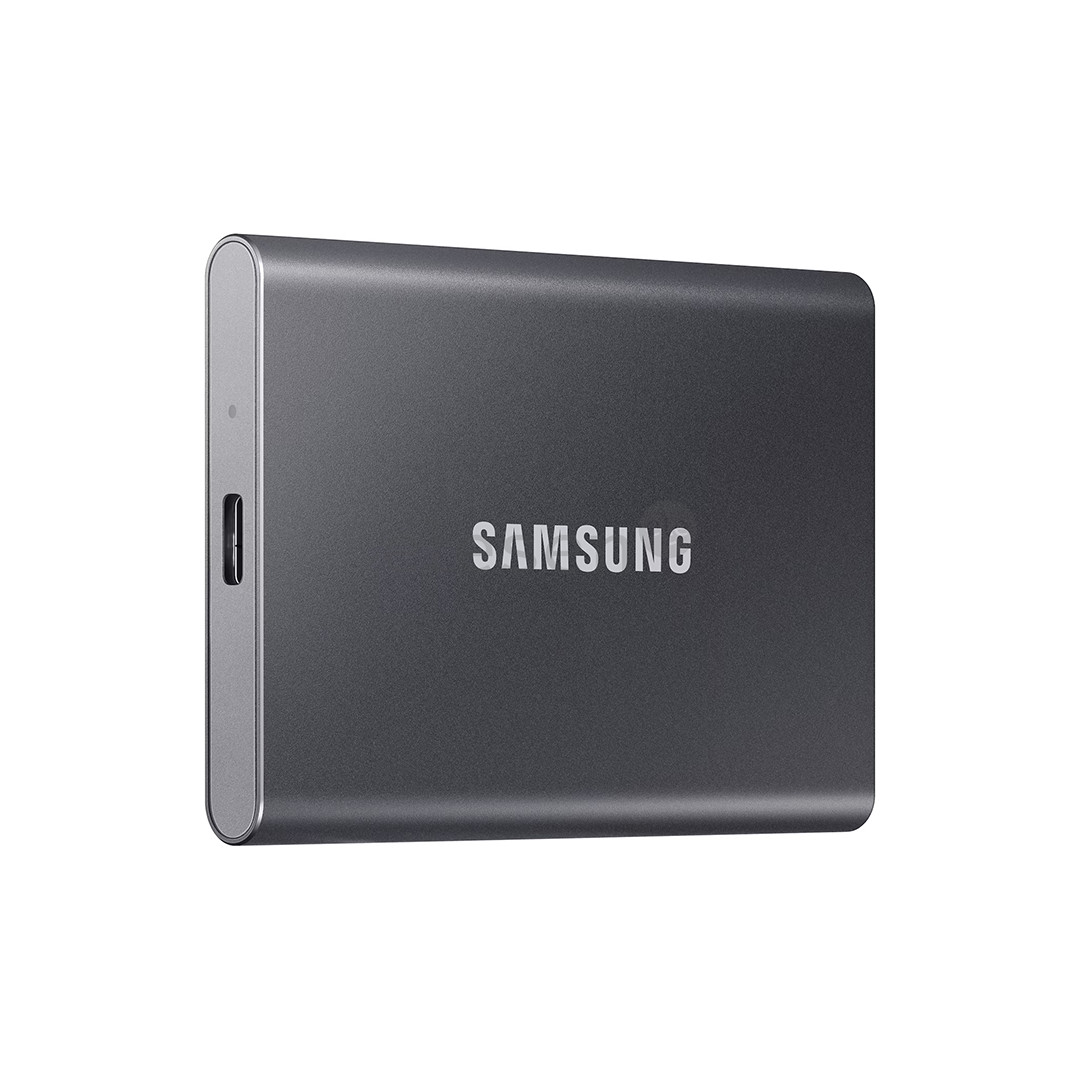 Samsung Portable SSD T7, 4 TB, USB 3.2 Gen 2, gray - External SSD