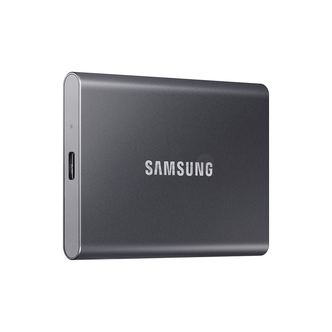 Samsung Portable SSD T7, 4 TB, USB 3.2 Gen 2, gray - External SSD