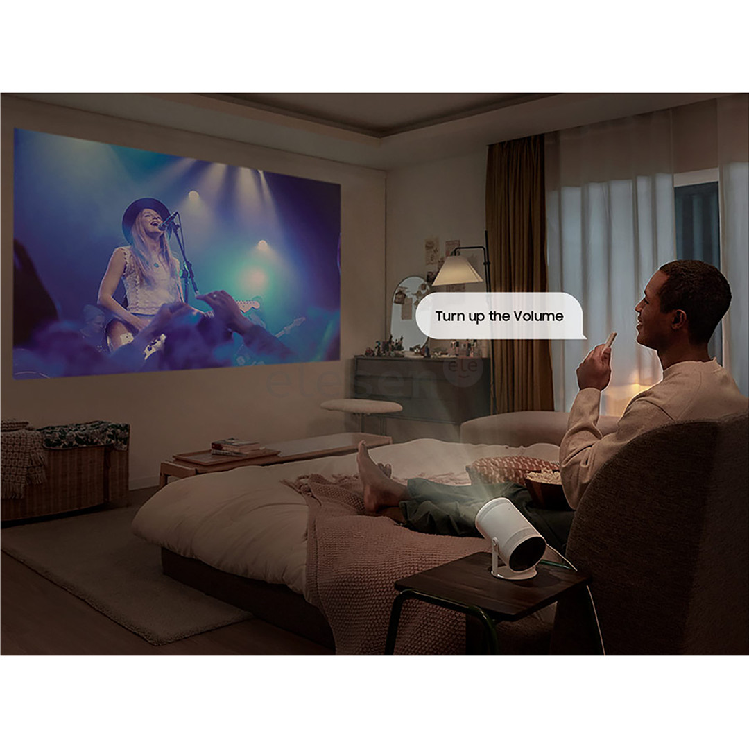 Samsung The Freestyle (Gen 2), 30-100", white/green - Smart projector bundle