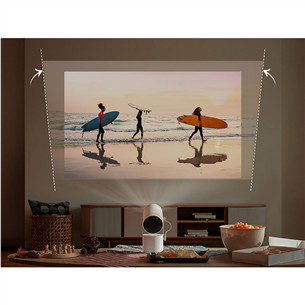 Samsung The Freestyle (Gen 2), 30-100", white/pink - Smart projector bundle