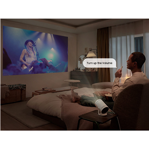 Samsung The Freestyle (Gen 2), 30-100", white/pink - Smart projector bundle