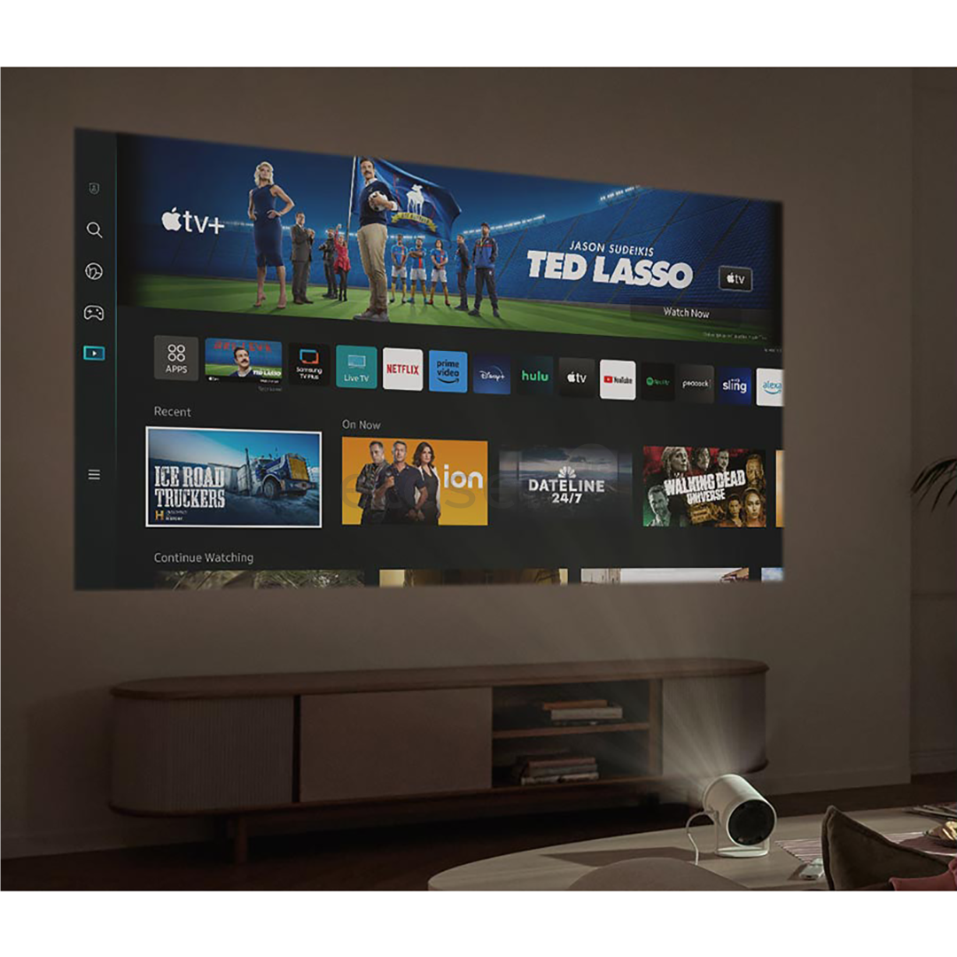 Samsung The Freestyle (Gen 2), 30-100", white/pink - Smart projector bundle