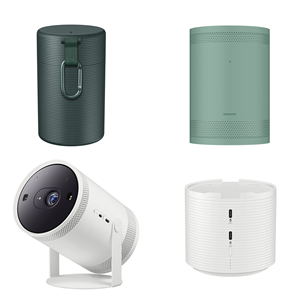 Samsung The Freestyle (Gen 2), 30-100", white/green - Smart projector bundle