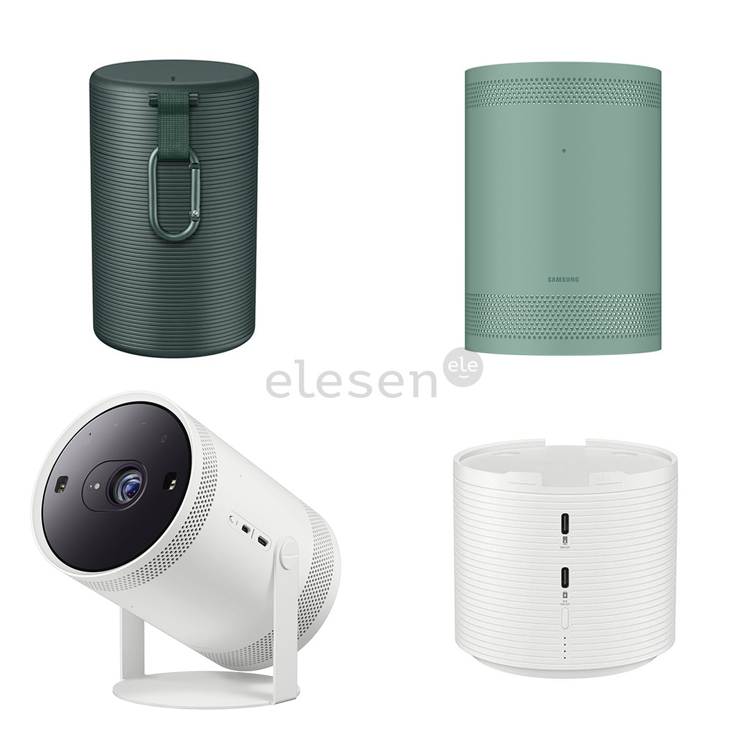 Samsung The Freestyle (Gen 2), 30-100", white/green - Smart projector bundle