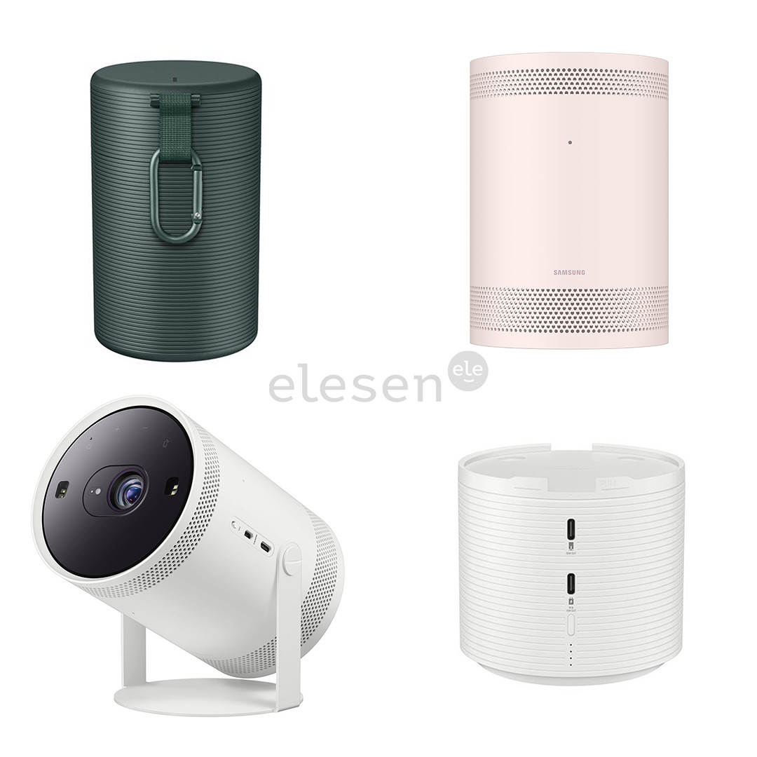 Samsung The Freestyle (Gen 2), 30-100", white/pink - Smart projector bundle