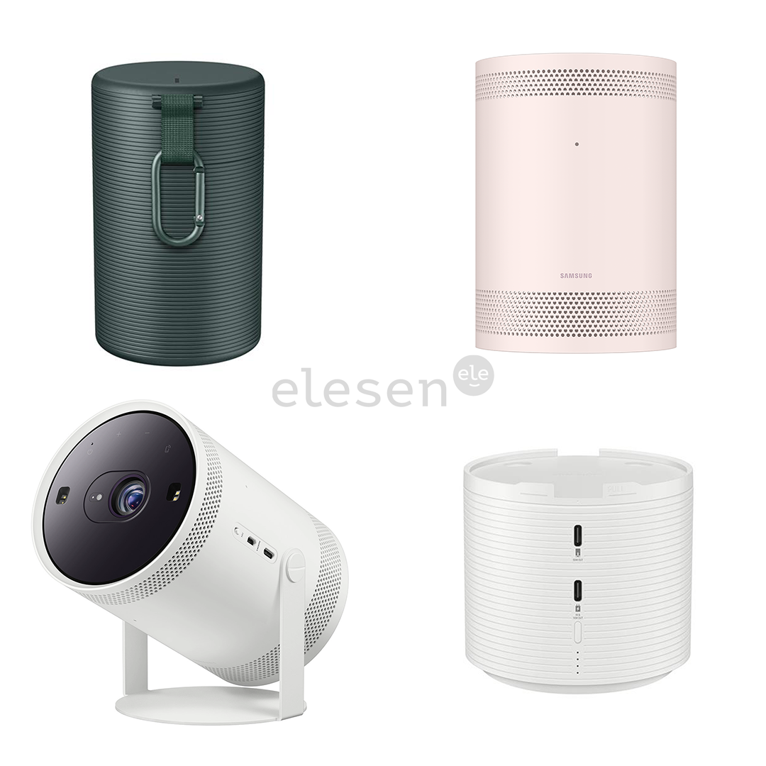 Samsung The Freestyle (Gen 2), 30-100", white/pink - Smart projector bundle