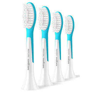 Philips Sonicare For Kids, 4 vnt. - Dantų šepetėlių antgaliai HX6044/90