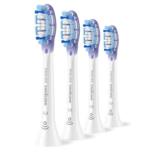 Philips Premium Gum Care, 4 vnt., balti - Dantų šepetėlių antgaliai HX9054/87