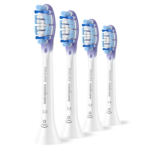 Philips Premium Gum Care, 4 vnt., balti - Dantų šepetėlių antgaliai HX9054/87