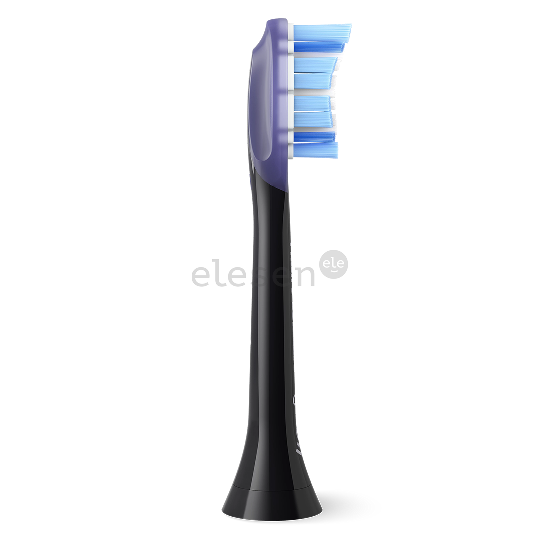 Philips Premium Gum Care, 4 vnt., juodi - Dantų šepetėlių antgaliai