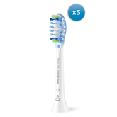 Philips Sonicare Premium Plaque Defence, 5 vnt., balti - Dantų šepetėlių antgaliai