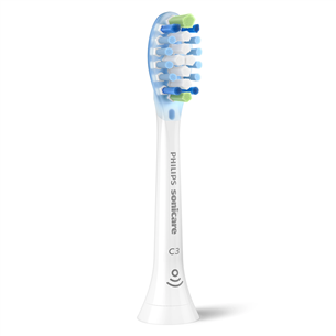 Philips Sonicare Premium Plaque Defence, 5 vnt., balti - Dantų šepetėlių antgaliai
