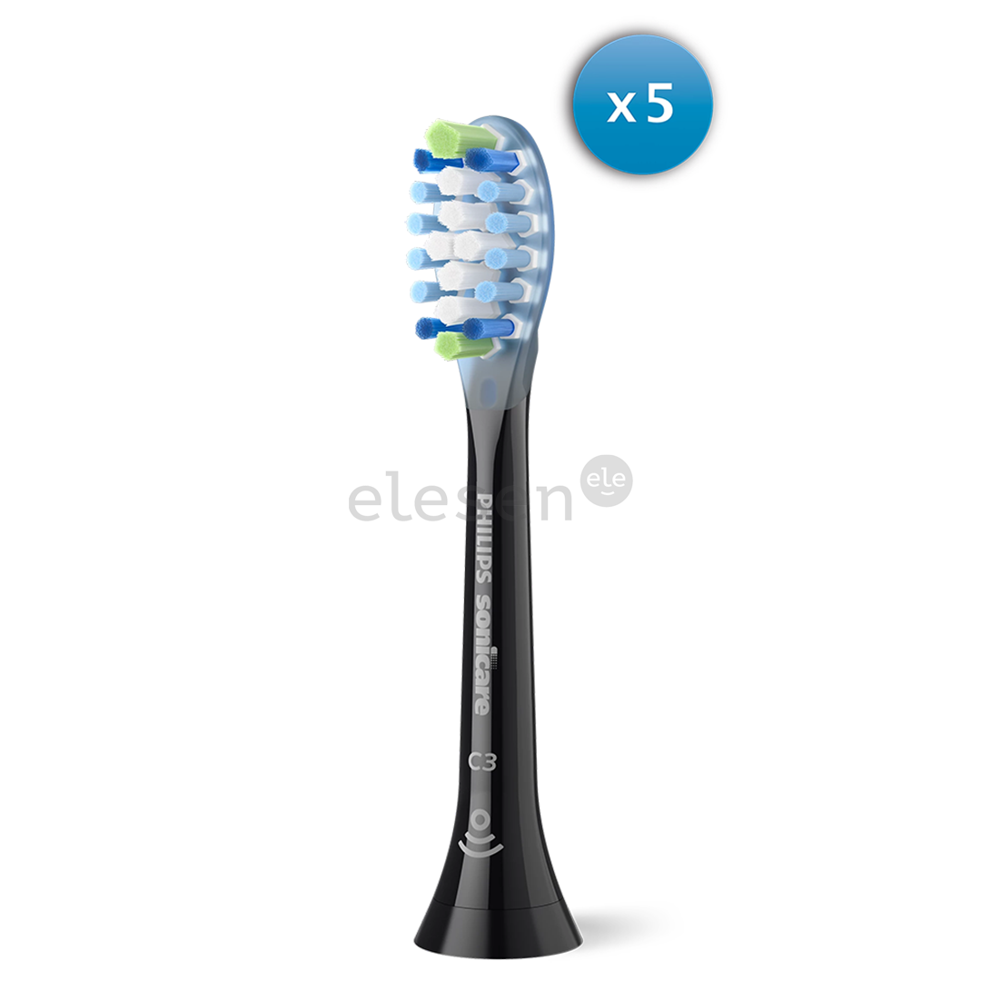 Philips Sonicare Premium Plaque Defence, 5 шт., черный - Насадки для зубной щетки