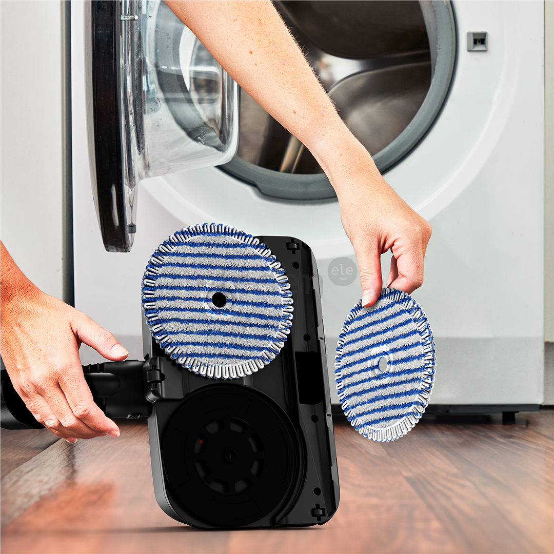 Tefal, X-Force Flex, 4 pcs - Mopping pads for cordless vacuum cleaners