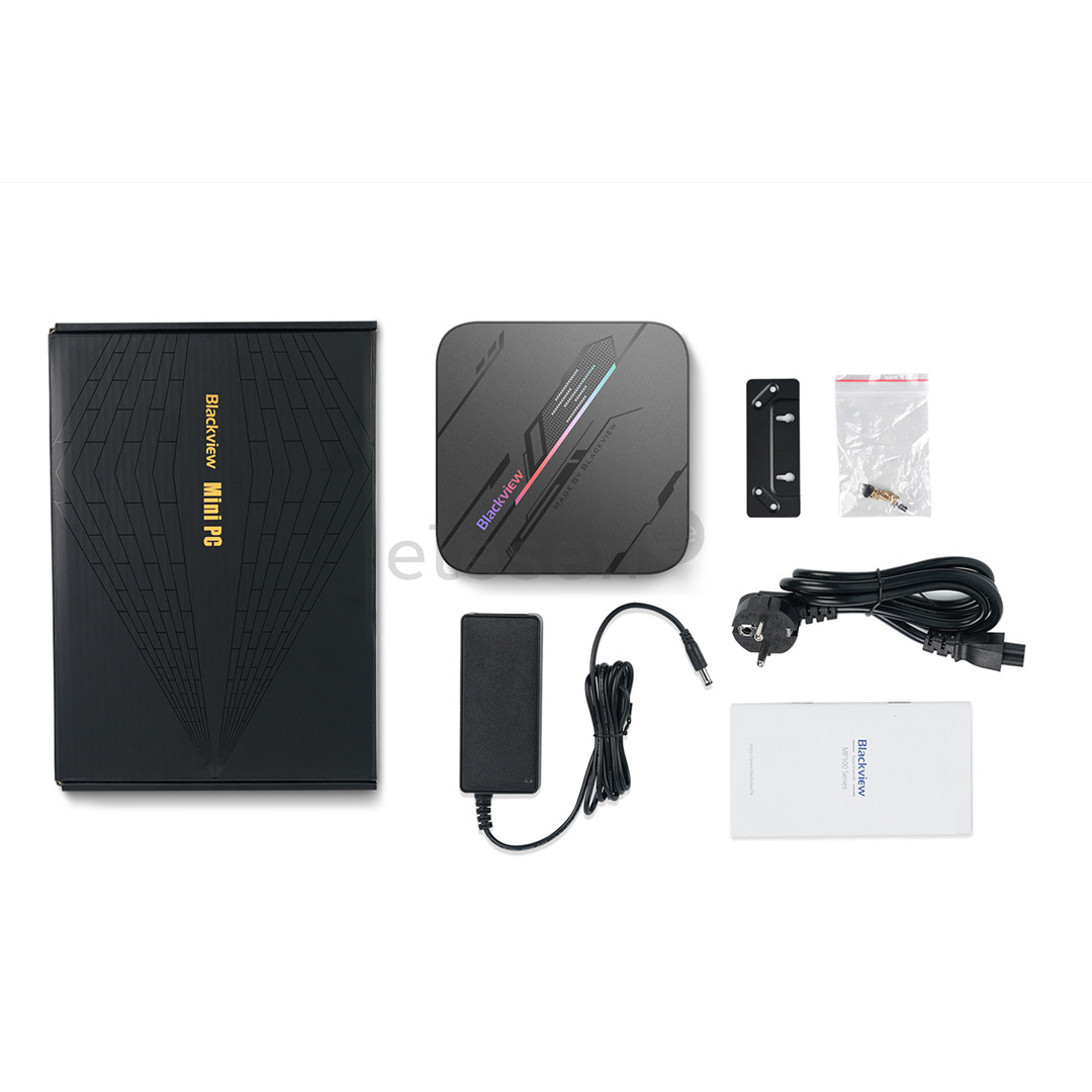 BlackView MP100 Pro, i9, 16 GB, 1 TB, W11P, juodas - Stacionarus kompiuteris