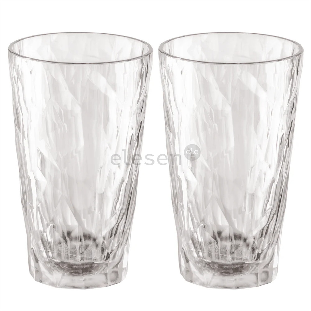 Koziol, Superglas CLUB No. 6, 300 ml, set of 2 - Drinking glasses