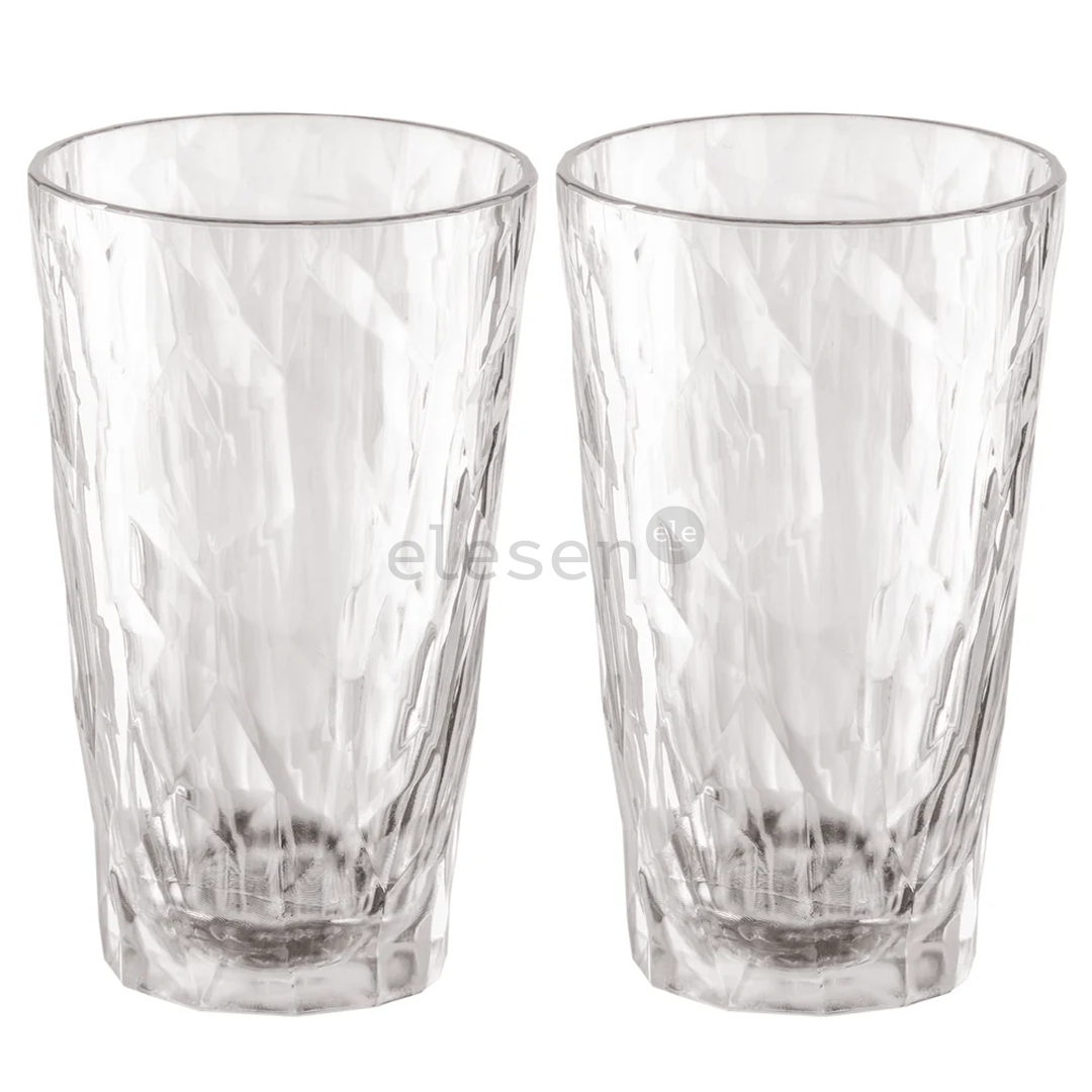 Koziol, Superglas CLUB No. 6, 300 ml, set of 2 - Drinking glasses
