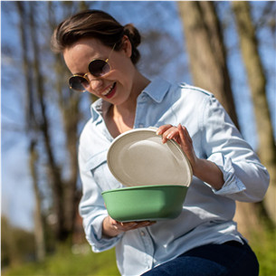 Koziol CONNECT BOX 1,3 L, žalia - Maisto dėžutė