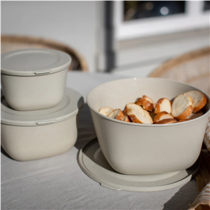 Koziol CONNECT BOX SET STOCKHOLM, set of 3, light brown - Box set