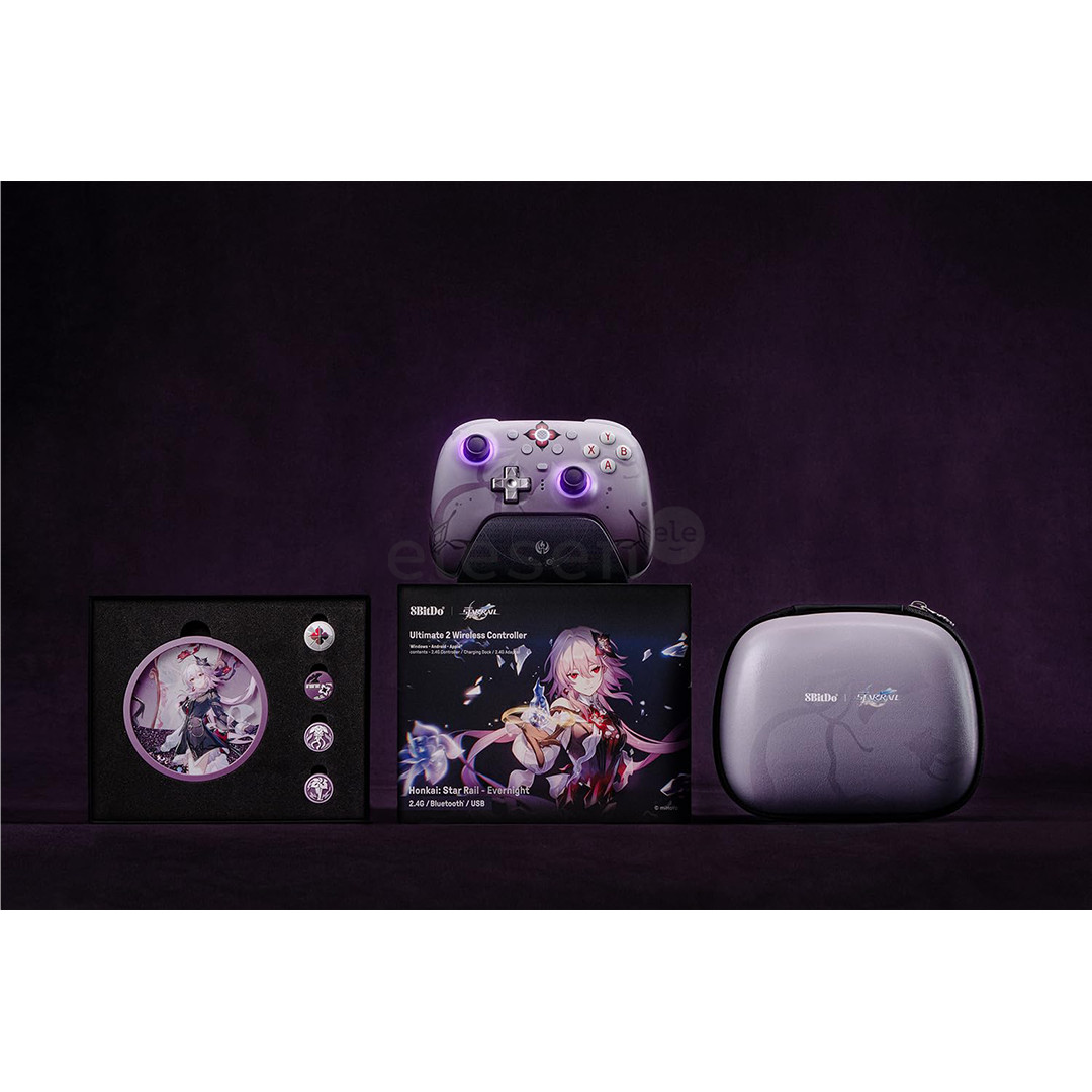 8BitDo Ultimate 2 Evernight, violetinis - Žaidimų pultelis