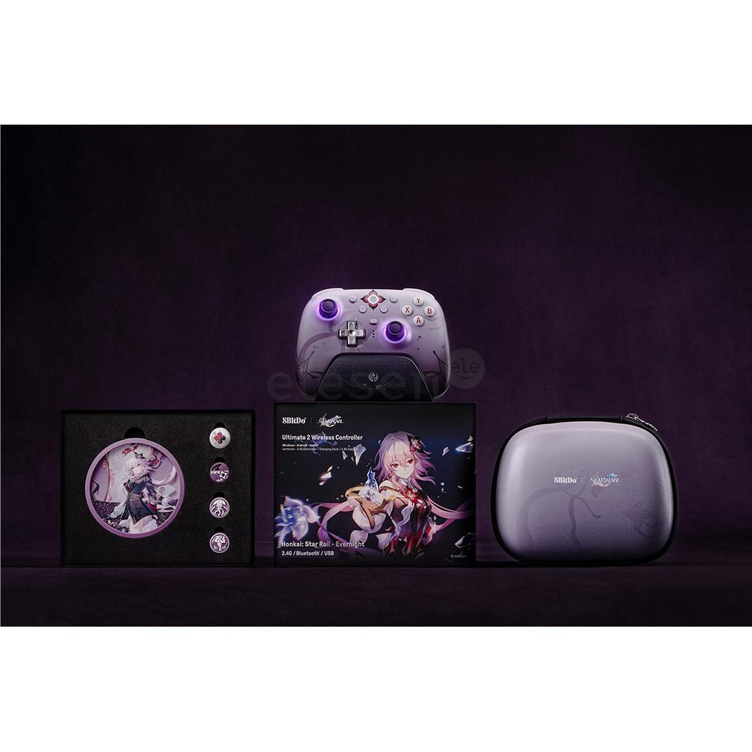 8BitDo Ultimate 2 Evernight, violetinis - Žaidimų pultelis