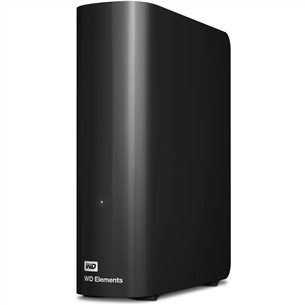 Western Digital WD Elements Desktop, 10 ТБ, черный - Внешний жесткий диск WDBWLG0100HBK-EESN