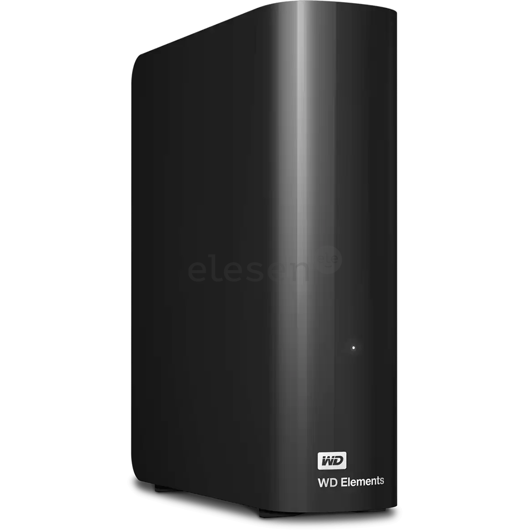 Western Digital WD Elements Desktop, 10 TB, juodas - Išorinis kietasis diskas