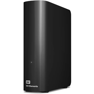 Western Digital WD Elements Desktop, 12 TB, juodas - Išorinis kietasis diskas WDBWLG0120HBK-EESN