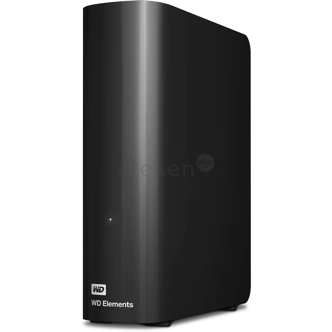 Western Digital WD Elements Desktop, 12 TB, black - External HDD