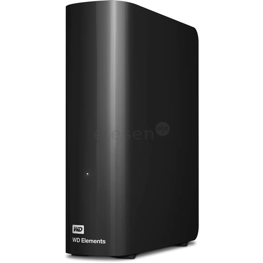 Western Digital WD Elements Desktop, 12 TB, juodas - Išorinis kietasis diskas