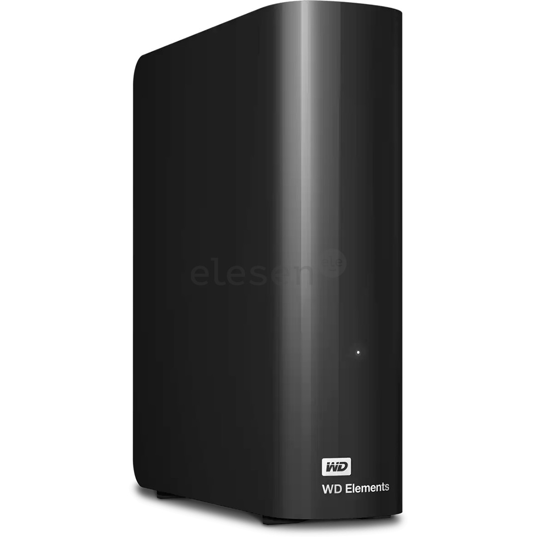Western Digital WD Elements Desktop, 12 TB, black - External HDD