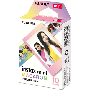 Fujifilm Instax Mini MACARON  film, 10 vnt. - Fotoplokštelės 4547410346329