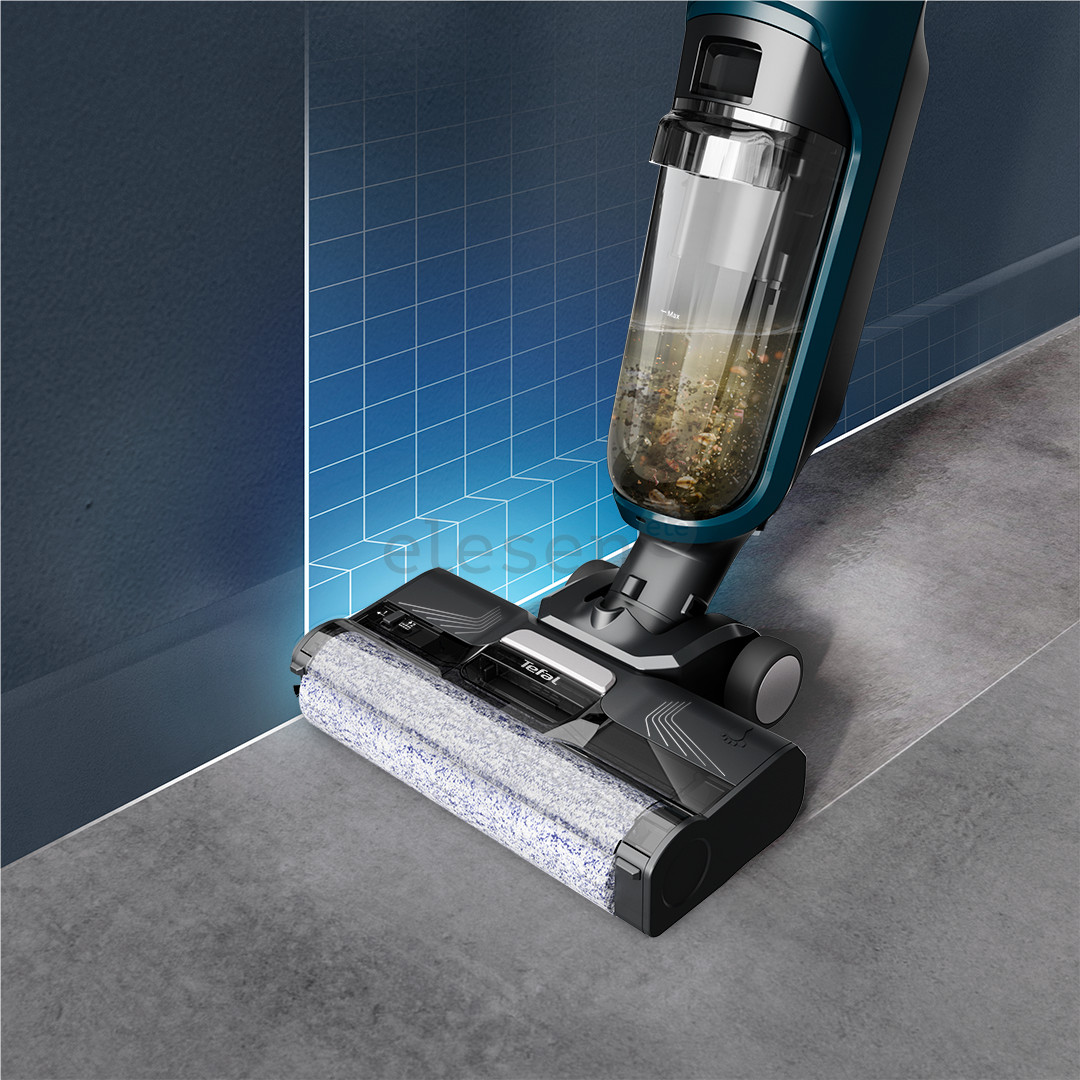 Tefal X-Clean 2, 2-in-1, Wet & Dry, žalias - Belaidis siurblys kietoms grindims