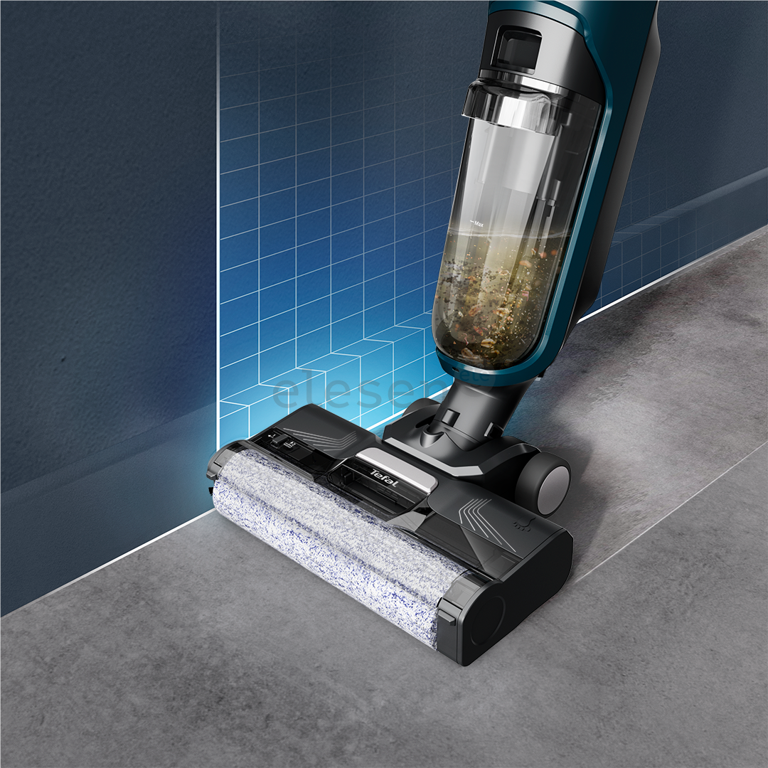 Tefal X-Clean 2, 2-in-1, Wet & Dry, žalias - Belaidis siurblys kietoms grindims