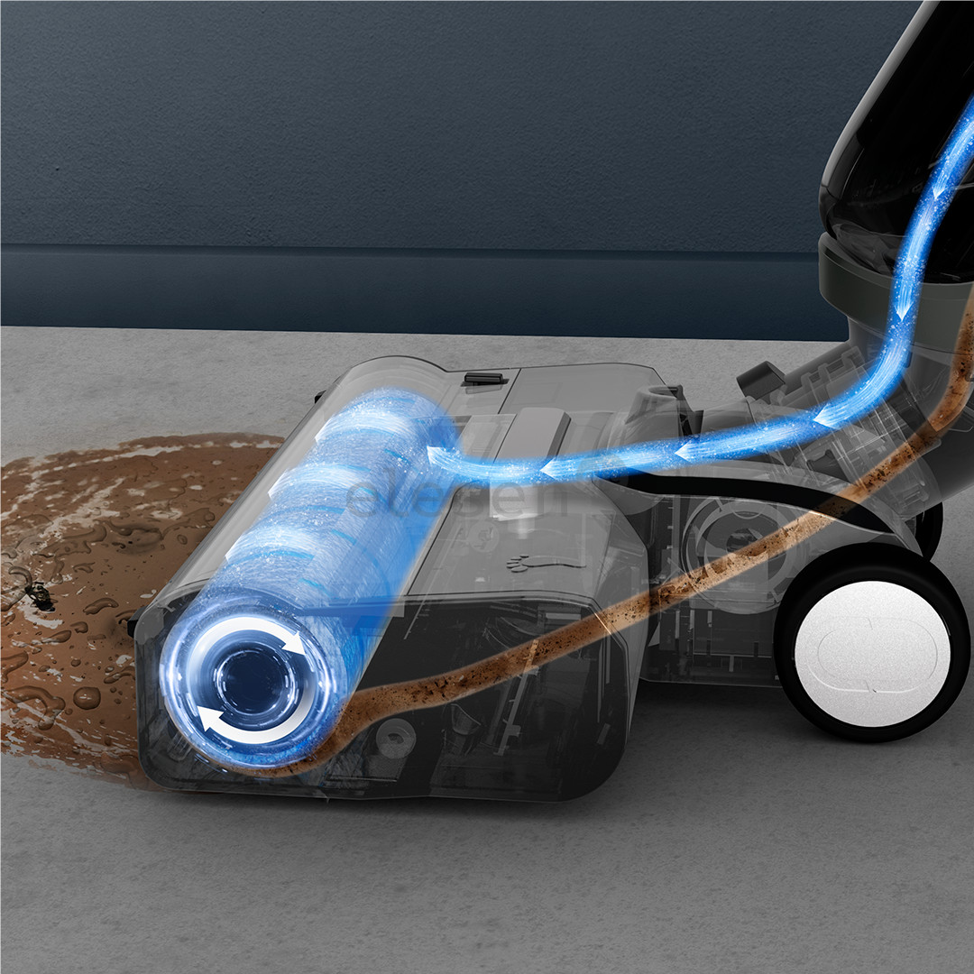 Tefal X-Clean 4, Wet & Dry, grey - Cordless vacuum cleaner