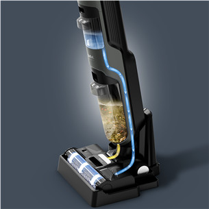 Tefal X-Clean 4, Wet & Dry, grey - Cordless vacuum cleaner